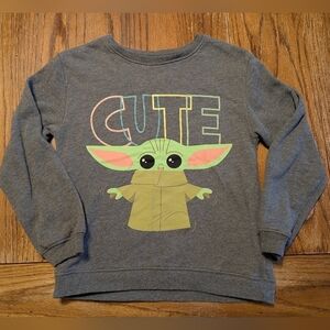 Star Wars girls sweatshirt in large 10/12